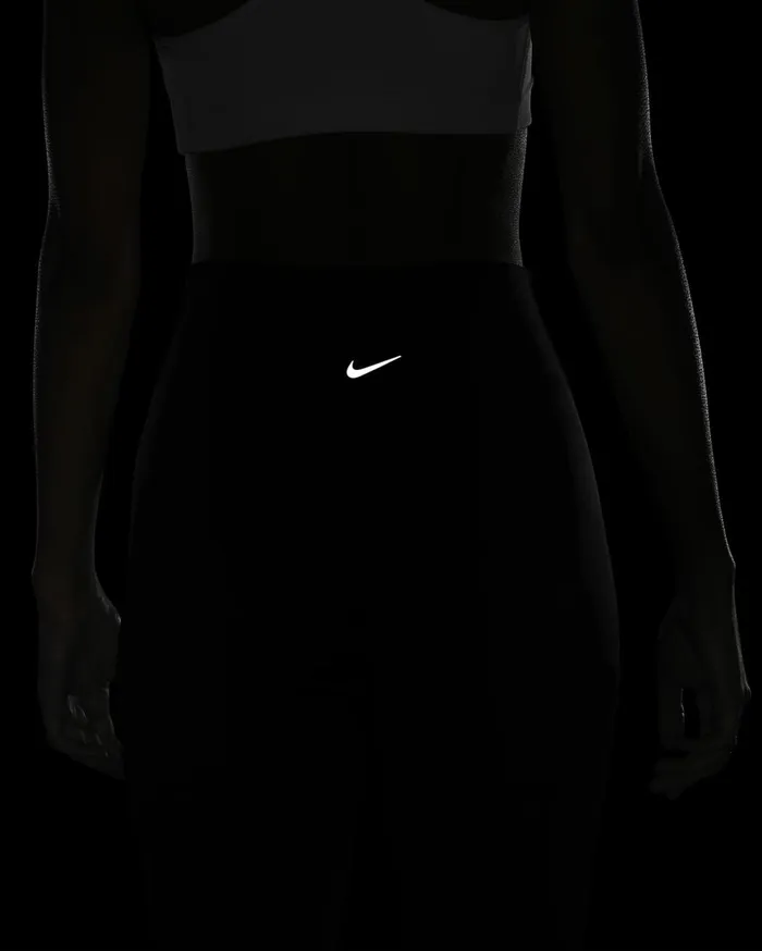 Leggings Women Nike Swoosh Run Blackwhite
