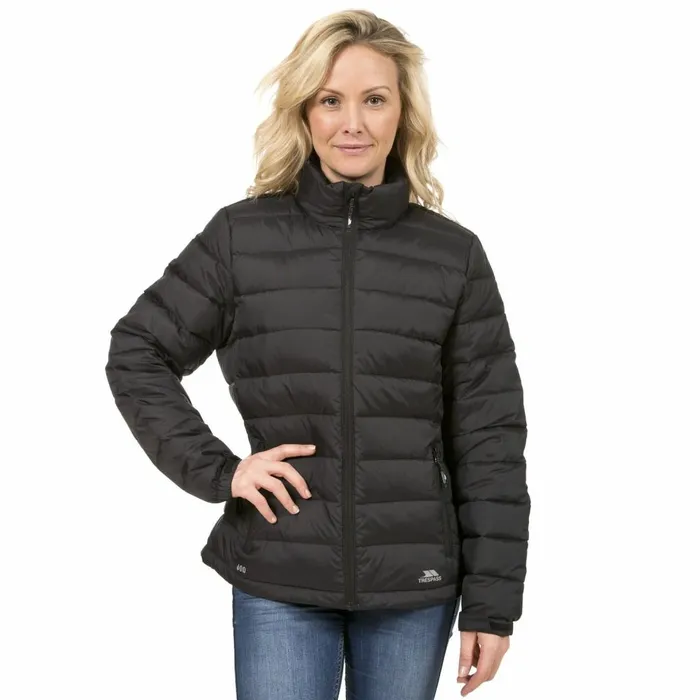 Letty Down Jacket Black Women Trespass Down Jackets