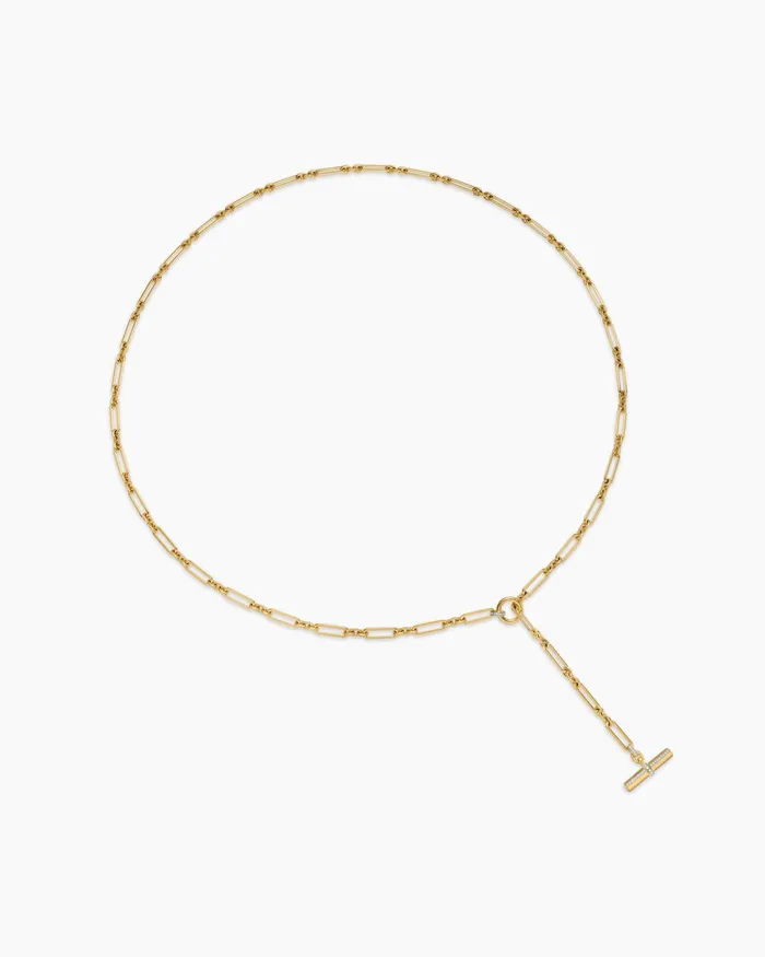 Lexington Necklace In 18K Yellow Gold With Diamonds 65mm Women David Yurman Chain Lexington Necklace In 18K Yellow Gold With Diamonds 65mm Women David Yurman Chain