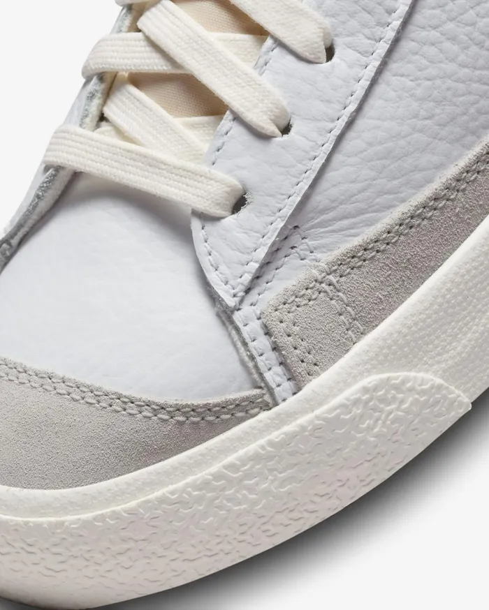 Lifestyle Men Nike Blazer Mid 03977 Whitesailgym Redmidnight Navy