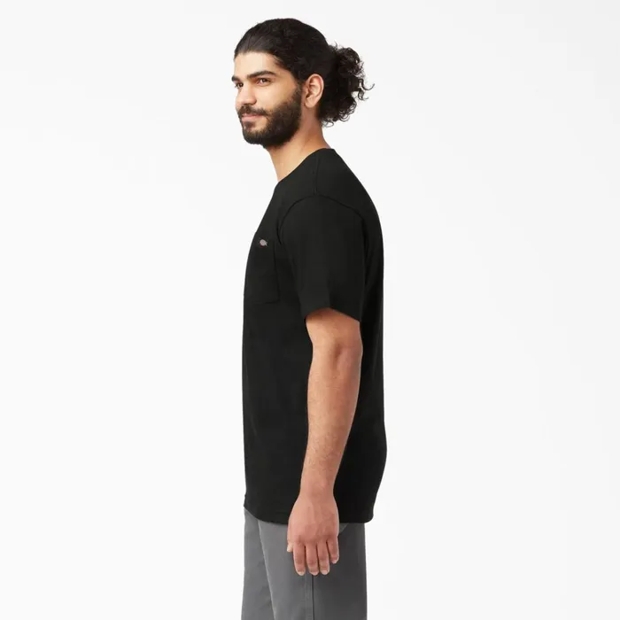 Lightweight Short Sleeve Pocket TShirt Black Black bk Men Dickies Work Shirts Lightweight Short Sleeve Pocket TShirt Black Black bk Men Dickies Work Shirts