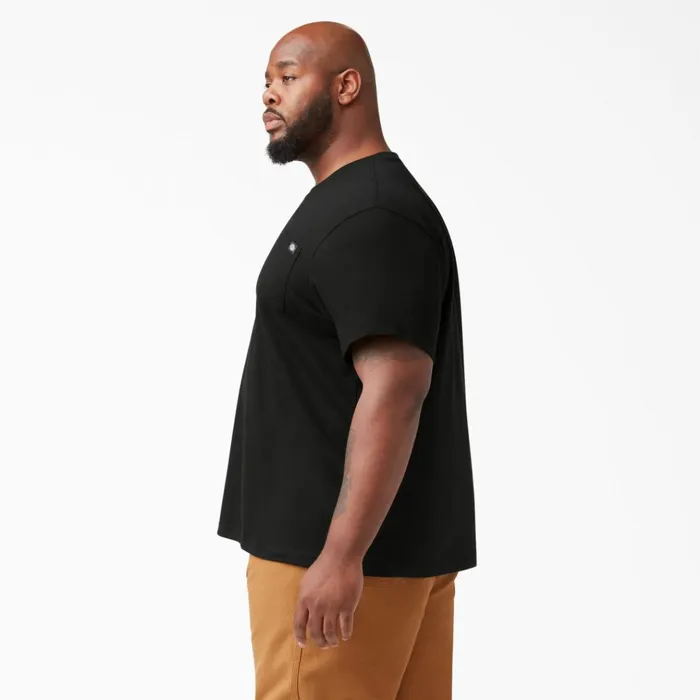 Lightweight Short Sleeve Pocket TShirt Black Black bk Men Dickies Work Shirts Lightweight Short Sleeve Pocket TShirt Black Black bk Men Dickies Work Shirts