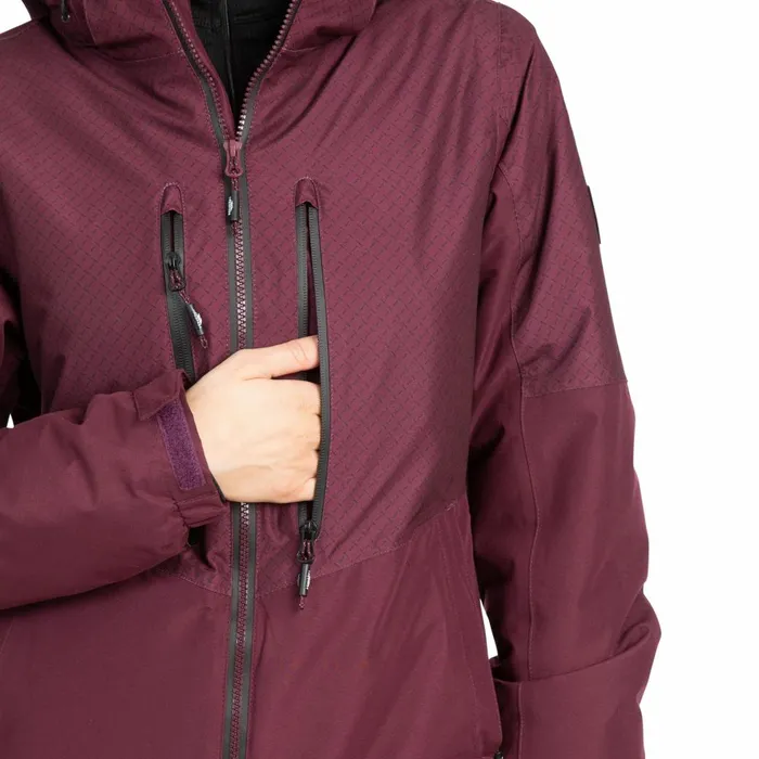 Limelight Waterproof Ski Jacket Fig Women Trespass Ski Jackets
