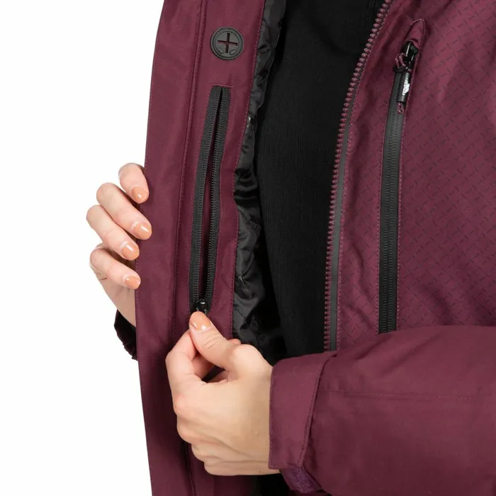 Limelight Waterproof Ski Jacket Fig Women Trespass Ski Jackets