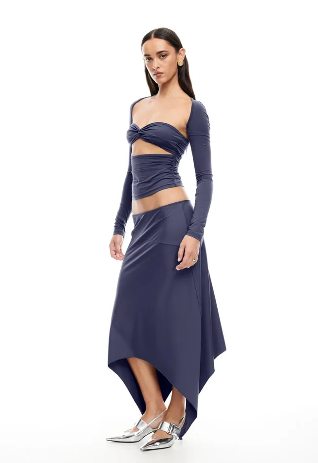 Lioness Fashion CHERIE MIDI SKIRT Mineral Women Skirts
