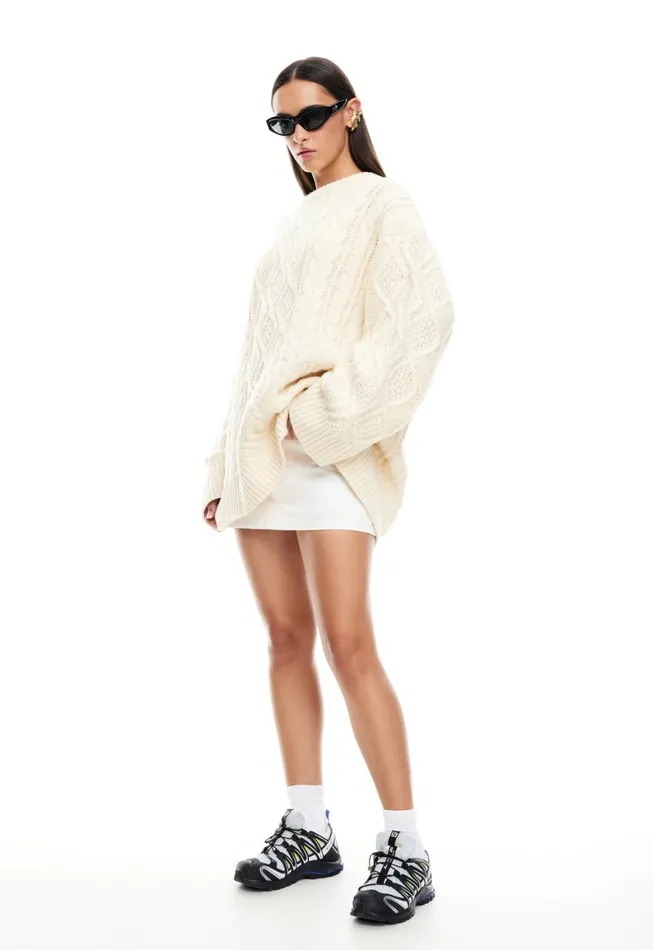 Lioness Fashion GIGI KNIT Ivory Women Outerwear Lioness Fashion GIGI KNIT Ivory Women Outerwear