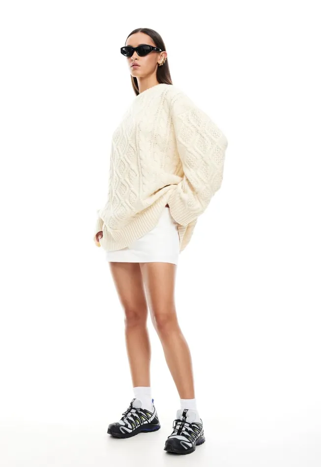 Lioness Fashion GIGI KNIT Ivory Women Outerwear Lioness Fashion GIGI KNIT Ivory Women Outerwear