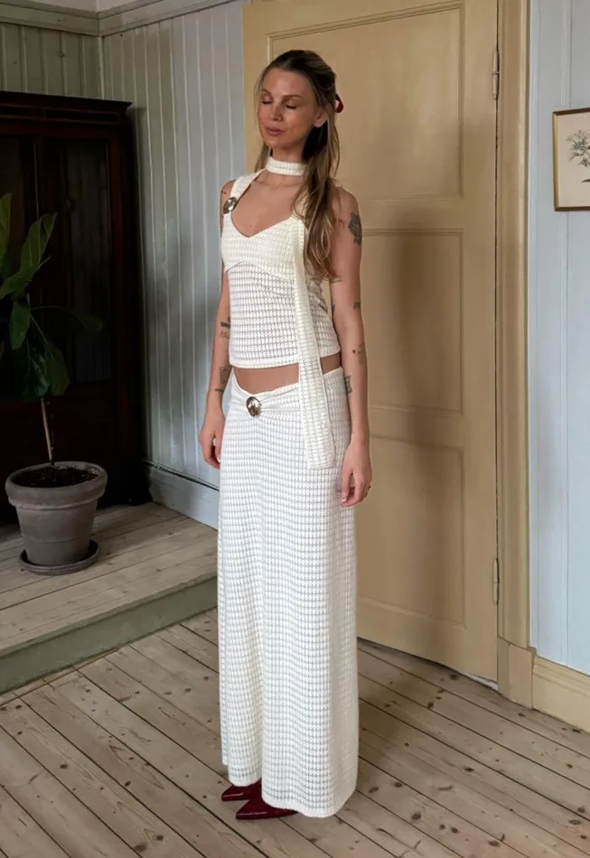 Lioness Fashion IN YOUR DREAMS MAXI SKIRT Beige Women Skirts