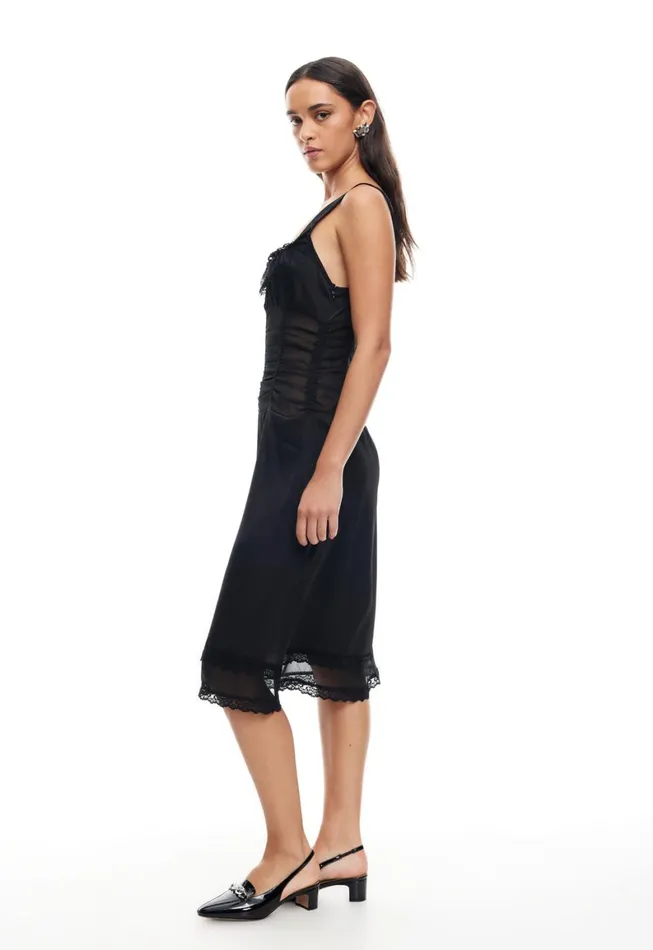 Lioness Fashion KENDALL MIDI Onyx Women Dresses