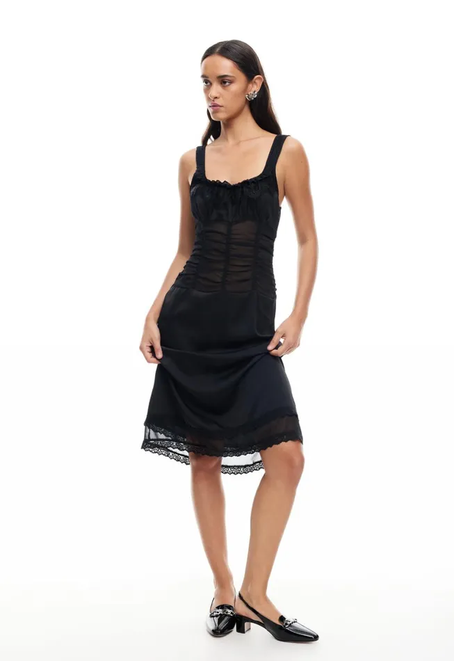 Lioness Fashion KENDALL MIDI Onyx Women Dresses