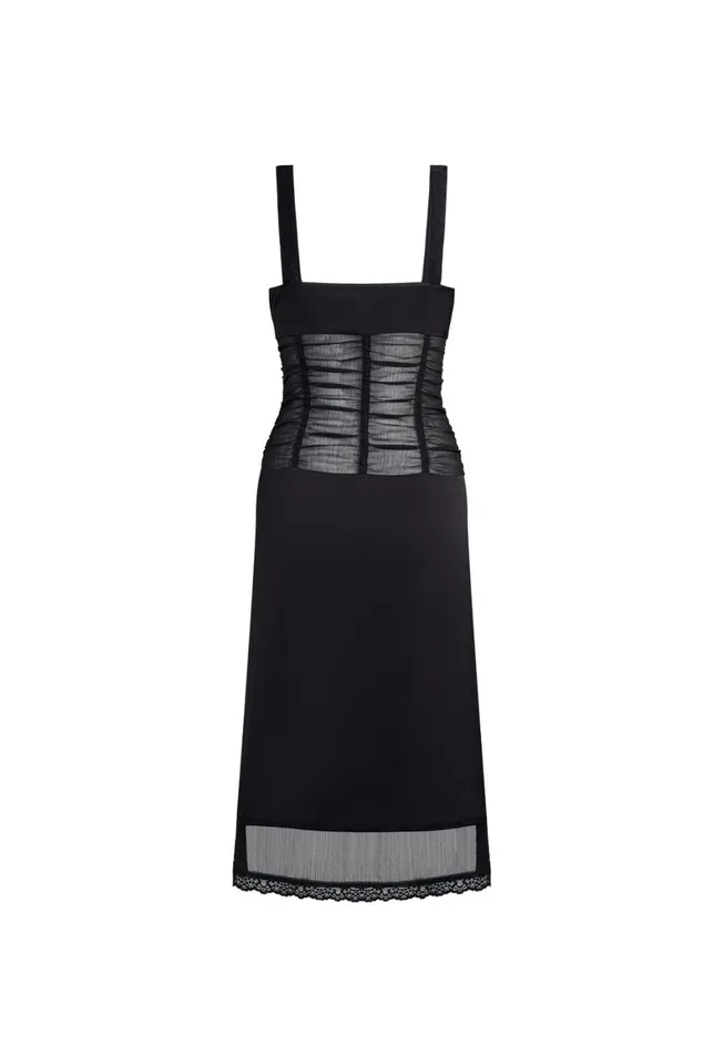 Lioness Fashion KENDALL MIDI Onyx Women Dresses