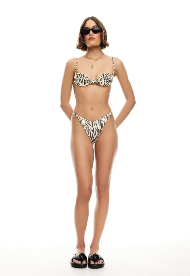 Lioness Fashion NAOMI KNOT BOTTOM Zebra Women Sets