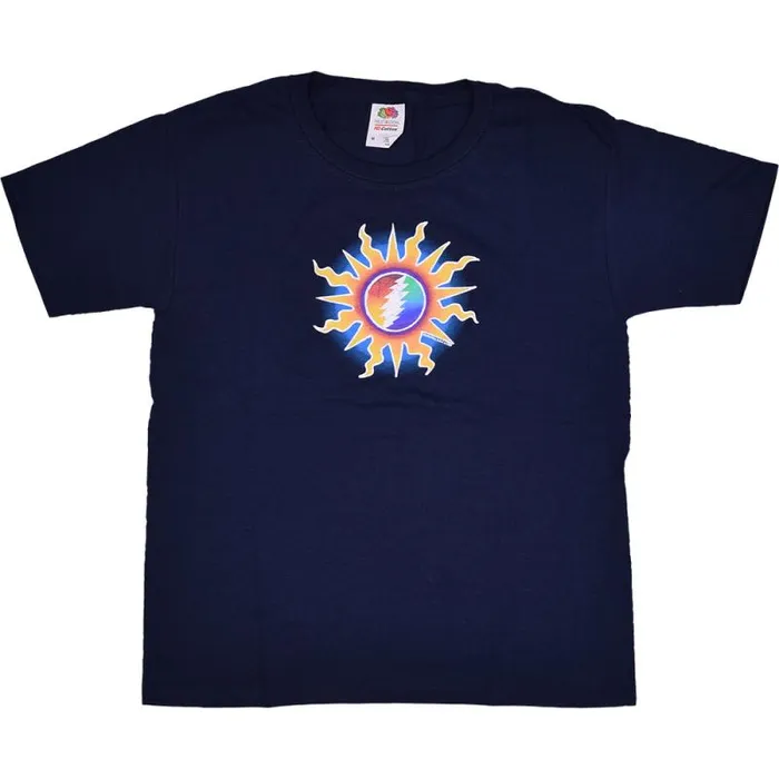 Liquid Blue Youth Kids GD Sunshine Lightning Navy Youth TShirt