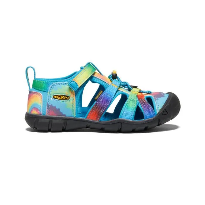 Little Kids039 Blue Tie Dye Water Sandals 8211 Seacamp II CNX Kids KEEN Sandals Little Kids039 Blue Tie Dye Water Sandals 8211 Seacamp II CNX Kids KEEN Sandals