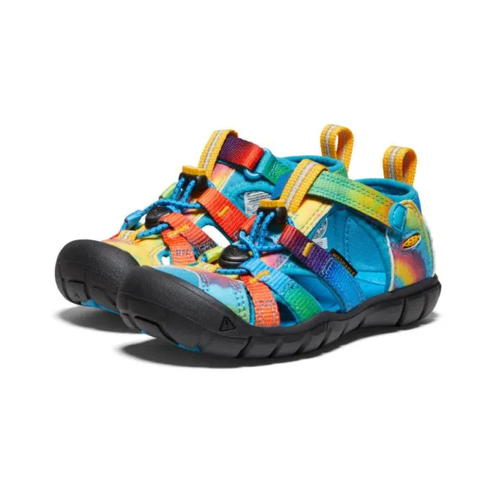 Little Kids039 Blue Tie Dye Water Sandals 8211 Seacamp II CNX Kids KEEN Sandals Little Kids039 Blue Tie Dye Water Sandals 8211 Seacamp II CNX Kids KEEN Sandals