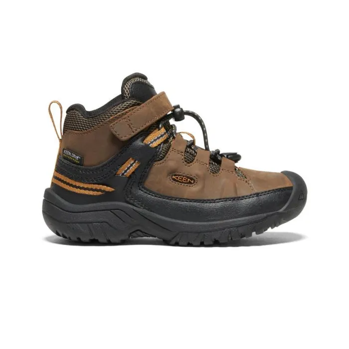 Little Kids039 Dark Brown Hiking Boots 8211 Targhee Mid WP Kids KEEN Boots