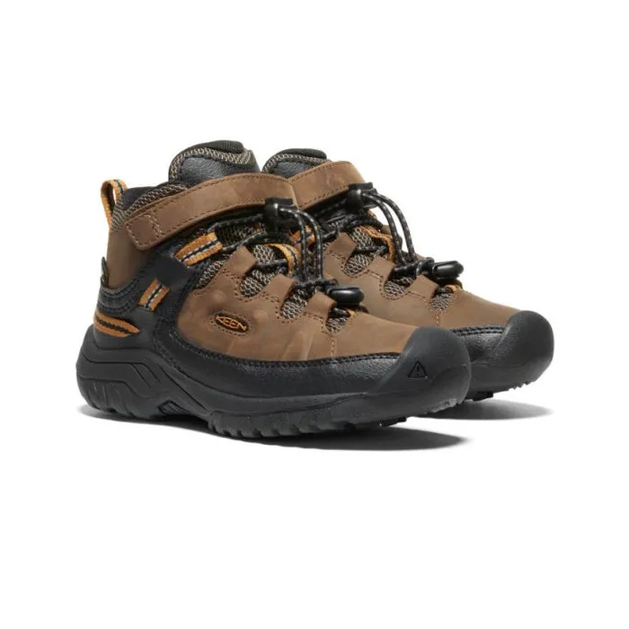 Little Kids039 Dark Brown Hiking Boots 8211 Targhee Mid WP Kids KEEN Boots Little Kids039 Dark Brown Hiking Boots 8211 Targhee Mid WP Kids KEEN Boots