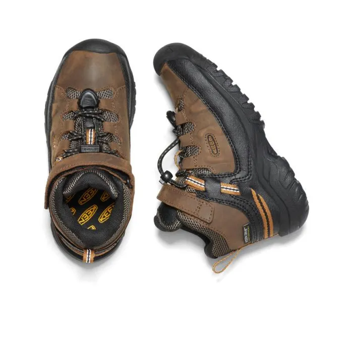 Little Kids039 Dark Brown Hiking Boots 8211 Targhee Mid WP Kids KEEN Boots Little Kids039 Dark Brown Hiking Boots 8211 Targhee Mid WP Kids KEEN Boots