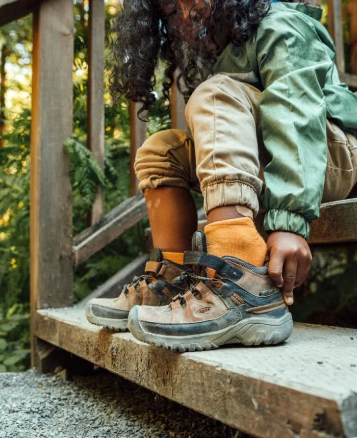 Little Kids039 Dark Brown Hiking Boots 8211 Targhee Mid WP Kids KEEN Boots Little Kids039 Dark Brown Hiking Boots 8211 Targhee Mid WP Kids KEEN Boots