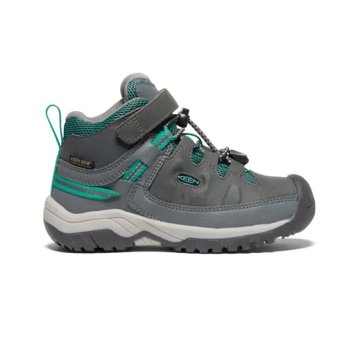 Little Kids039 Grey Hiking Boots 8211 Targhee Mid WP Kids KEEN Playground