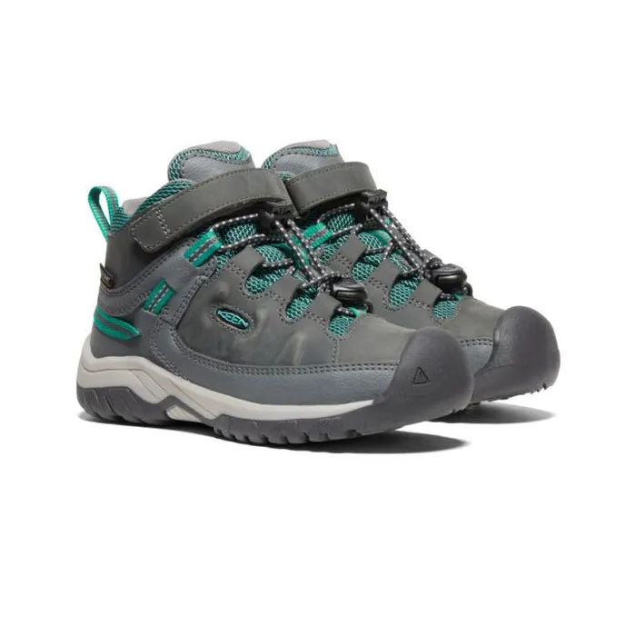 Little Kids039 Grey Hiking Boots 8211 Targhee Mid WP Kids KEEN Playground