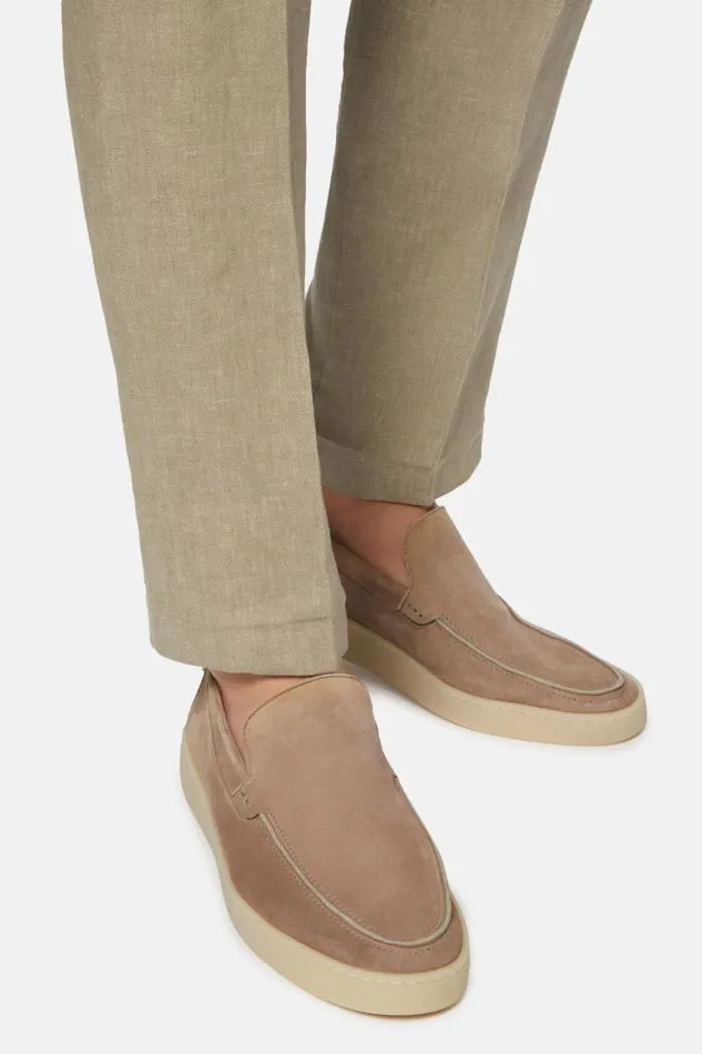 Loafers Men Boggi Milano Beige Suede Loafers Beige Loafers Men Boggi Milano Beige Suede Loafers Beige