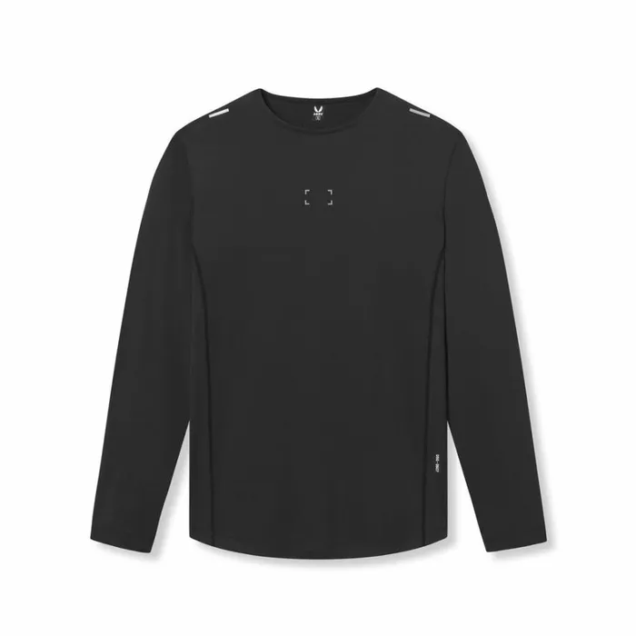 Long Sleeves Men ASRV NanoMesh Training Long Sleeve Black 034space Bracket034