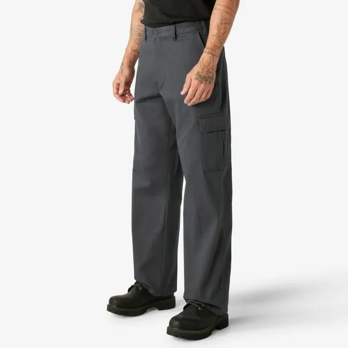 Loose Fit Cargo Pants Rinsed Charcoal Gray Rinsed Charcoal Gray rch Men Dickies Cargo Loose Fit Cargo Pants Rinsed Charcoal Gray Rinsed Charcoal Gray rch Men Dickies Cargo