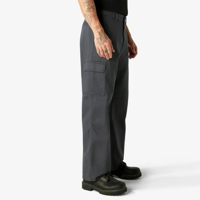 Loose Fit Cargo Pants Rinsed Charcoal Gray Rinsed Charcoal Gray rch Men Dickies Cargo Loose Fit Cargo Pants Rinsed Charcoal Gray Rinsed Charcoal Gray rch Men Dickies Cargo
