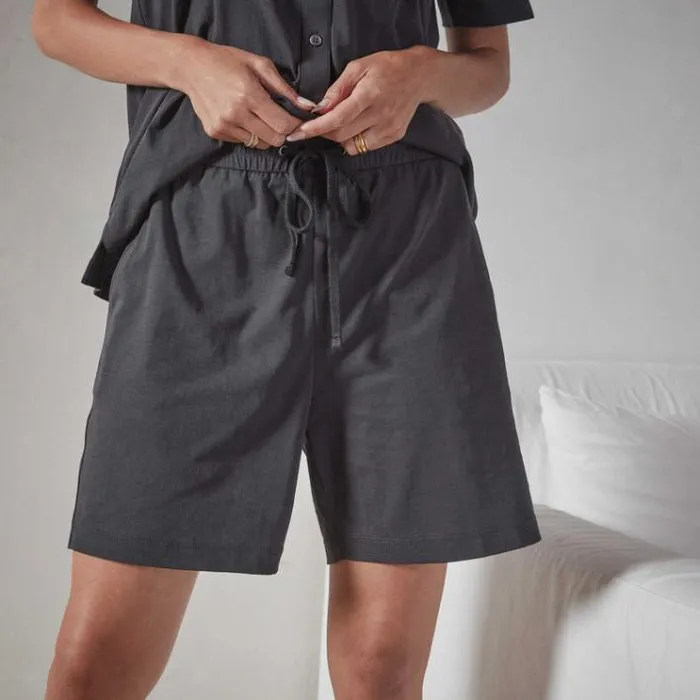 Lounge Women James Perse Clean Finish Jersey Walking Short Magma