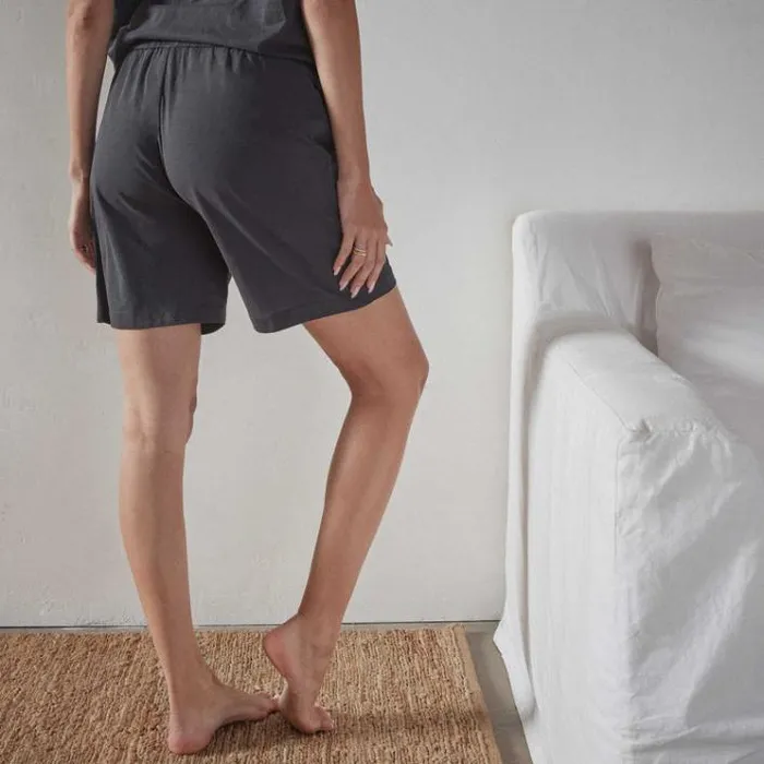 Lounge Women James Perse Clean Finish Jersey Walking Short Magma