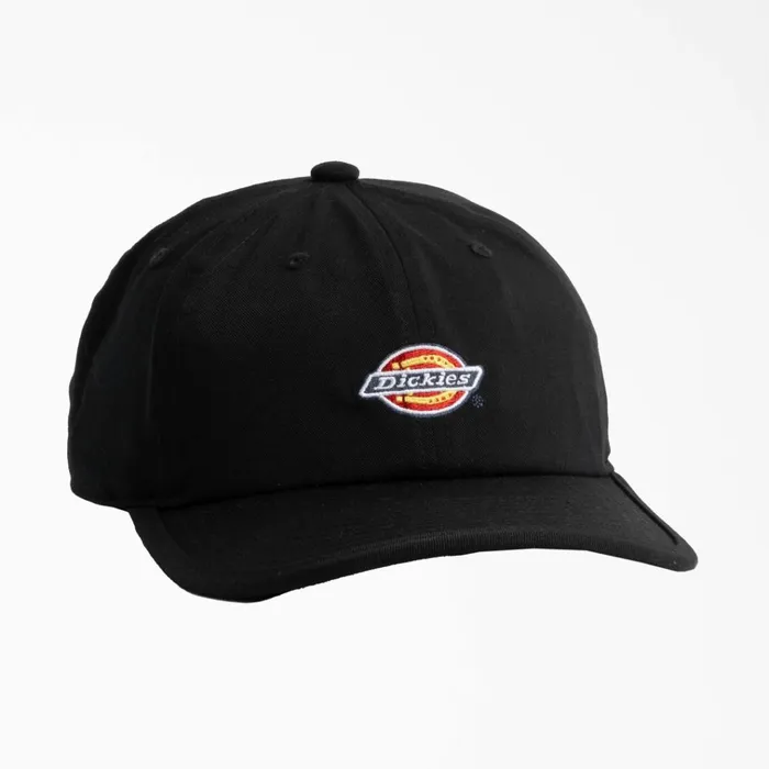 Low Pro Logo Dad Hat Black Black bk Men Dickies Hats and Beanies