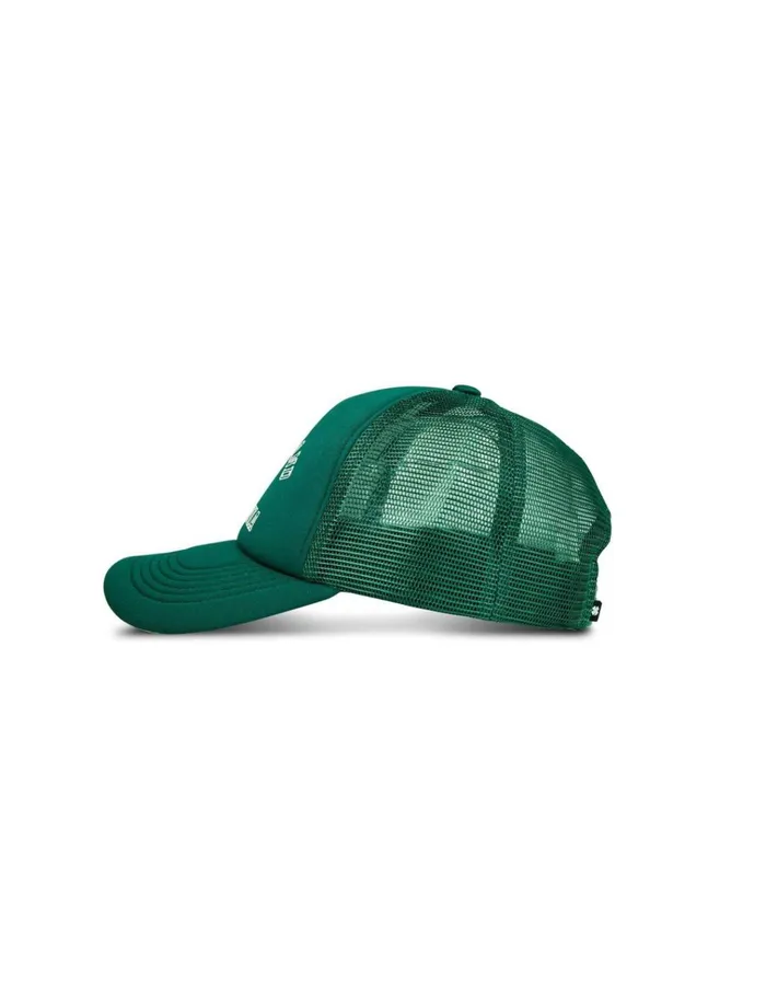 Lucky Collegiate Trucker Hat Dark Green Women Lucky Brand Hats
