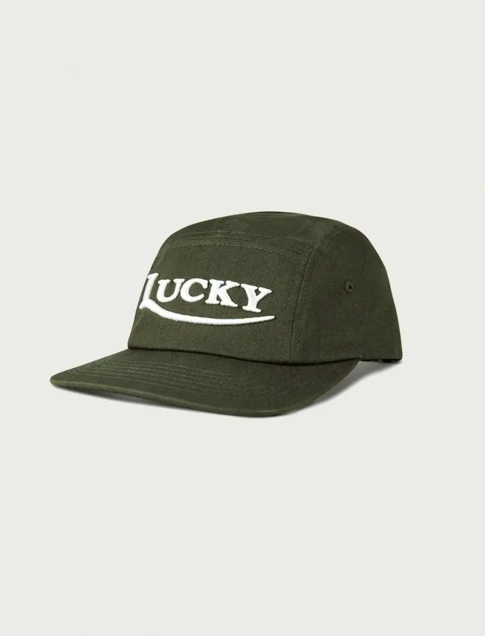 Lucky Emb 5 Panel Hat Light Green Women Lucky Brand Hats
