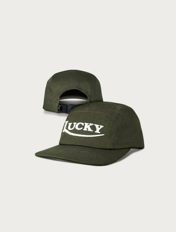 Lucky Emb 5 Panel Hat Light Green Women Lucky Brand Hats
