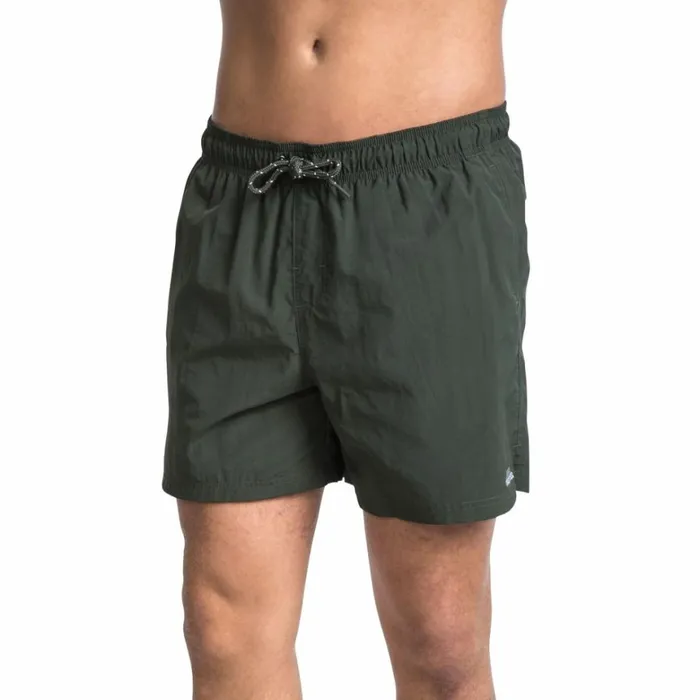 Luena Casual Swim Shorts Olive Men Trespass Shorts