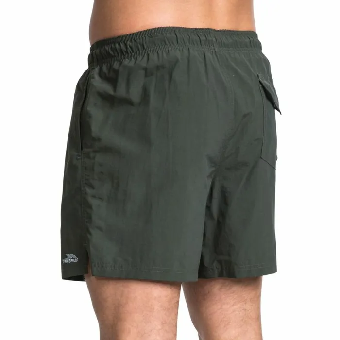 Luena Casual Swim Shorts Olive Men Trespass Shorts