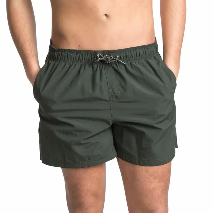 Luena Casual Swim Shorts Olive Men Trespass Shorts
