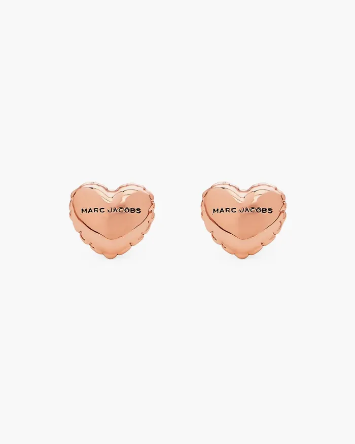 Marc Jacobs Earrings Women Balloon Heart Earrings Antique Rose Gold