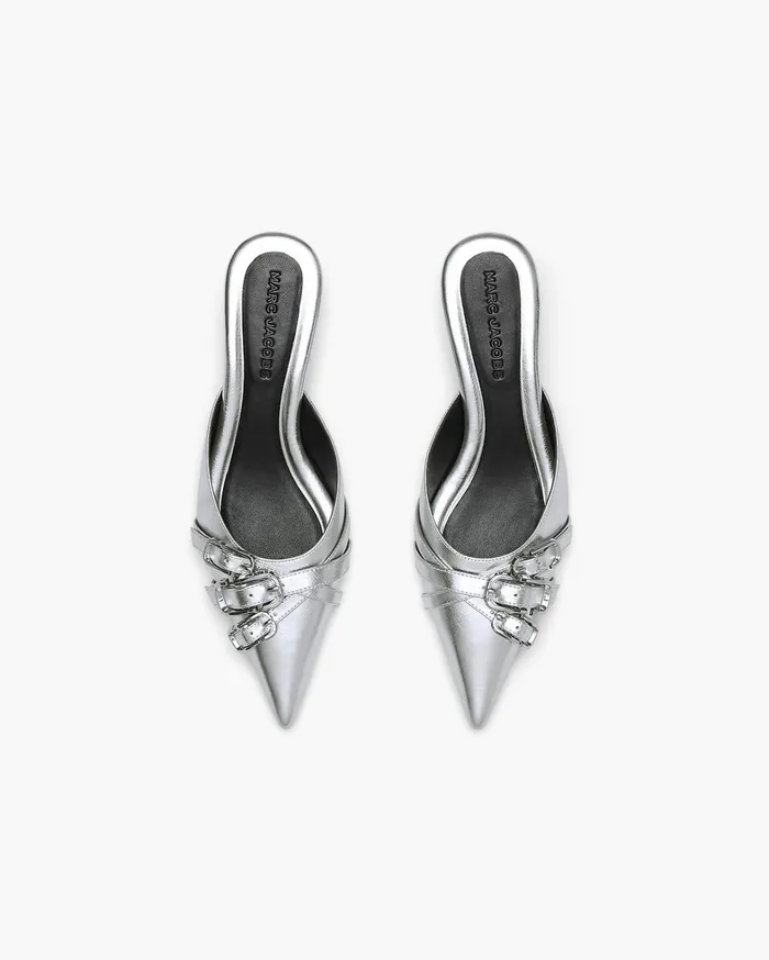 Marc Jacobs Heels Women The Emma Kitten Heel Silver