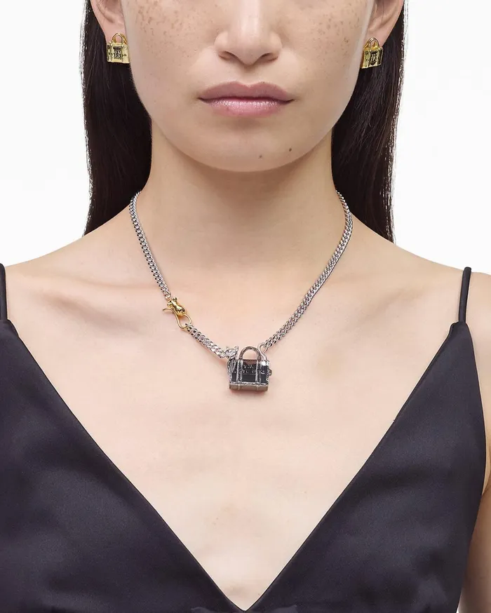 Marc Jacobs Necklaces Women Cats Out Of The Bag Necklace Silver