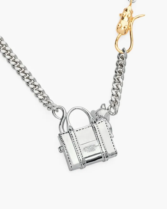 Marc Jacobs Necklaces Women Cats Out Of The Bag Necklace Silver