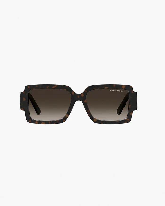 Marc Jacobs Sunglasses Women The Bold Logo Square Sunglasses Havana