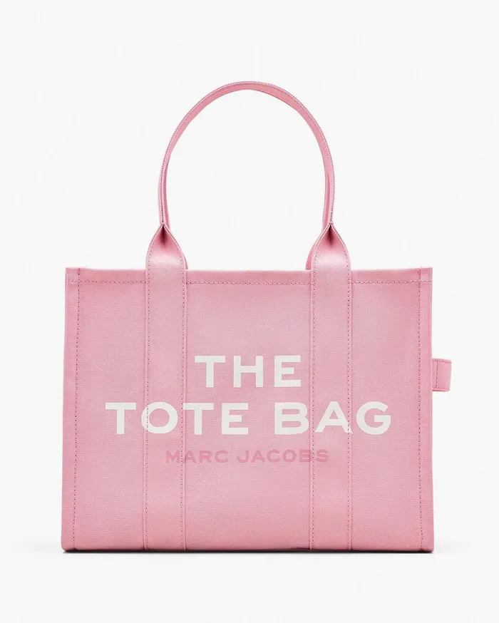 Marc Jacobs The Tote Bag Women The Canvas Large Tote Bag Ribbon Pink