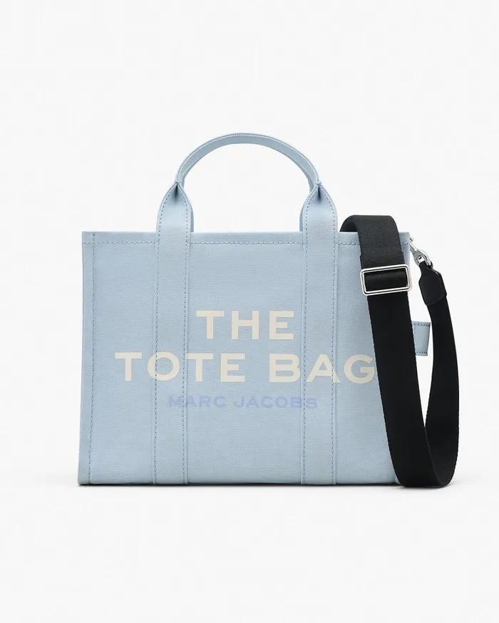 Marc Jacobs The Tote Bag Women The Canvas Medium Tote Bag Cloud Blue