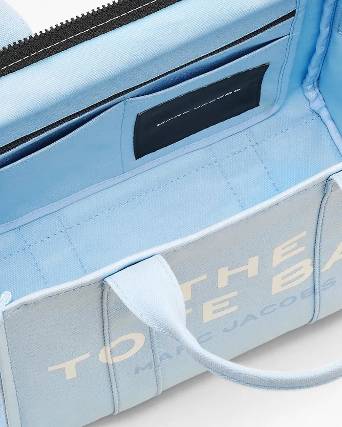 Marc Jacobs The Tote Bag Women The Canvas Medium Tote Bag Cloud Blue