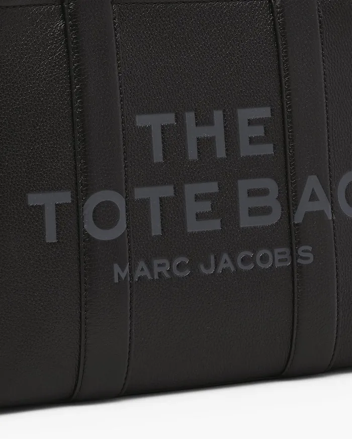 Marc Jacobs The Tote Bag Women The Leather Medium Tote Bag Black