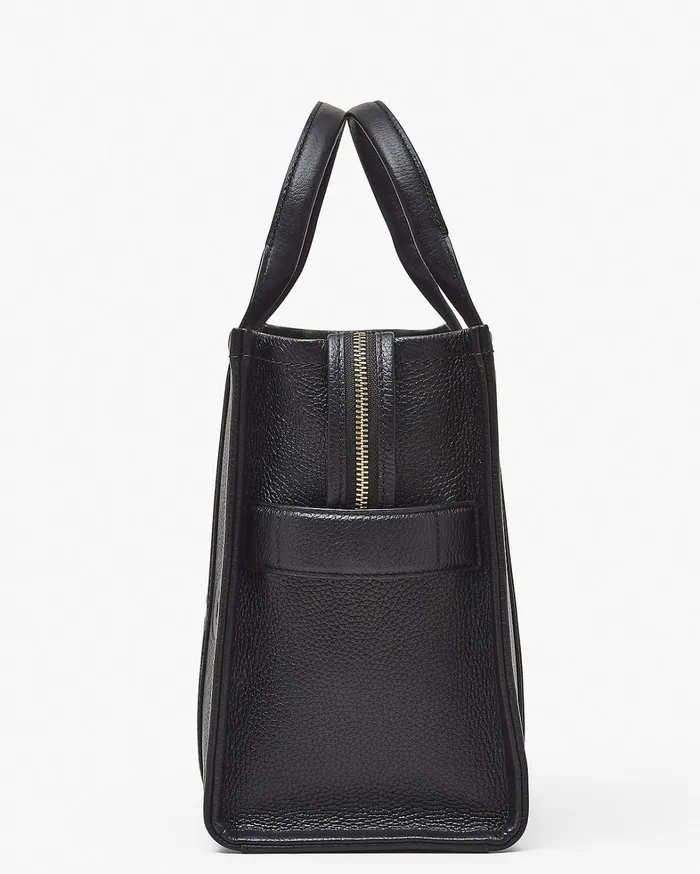 Marc Jacobs The Tote Bag Women The Leather Medium Tote Bag Black