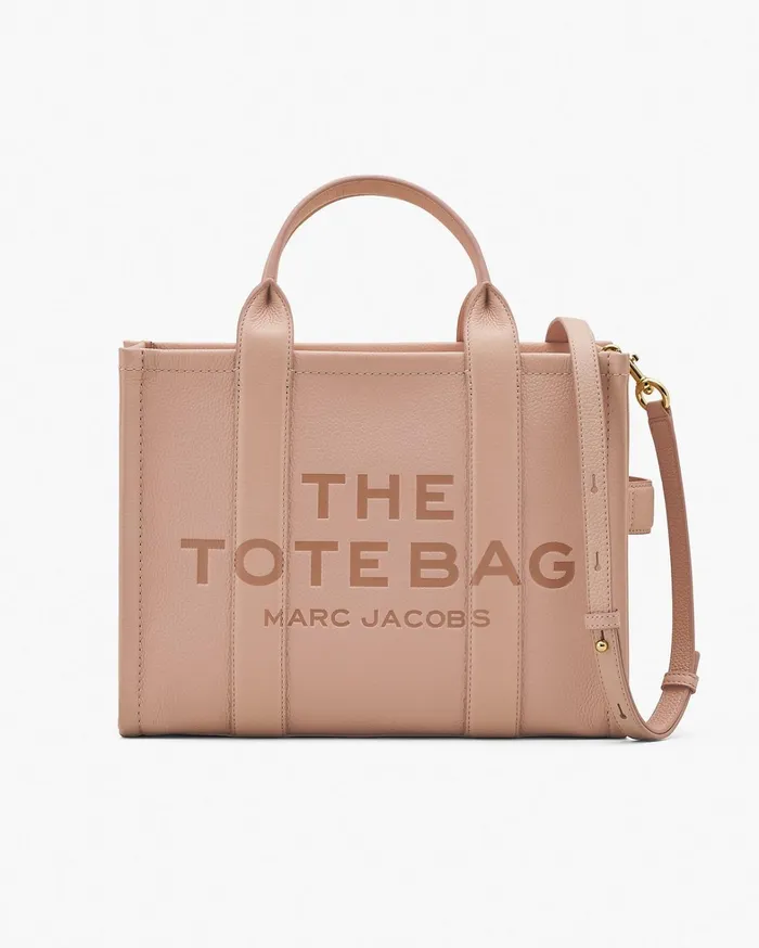 Marc Jacobs The Tote Bag Women The Leather Medium Tote Bag Rose