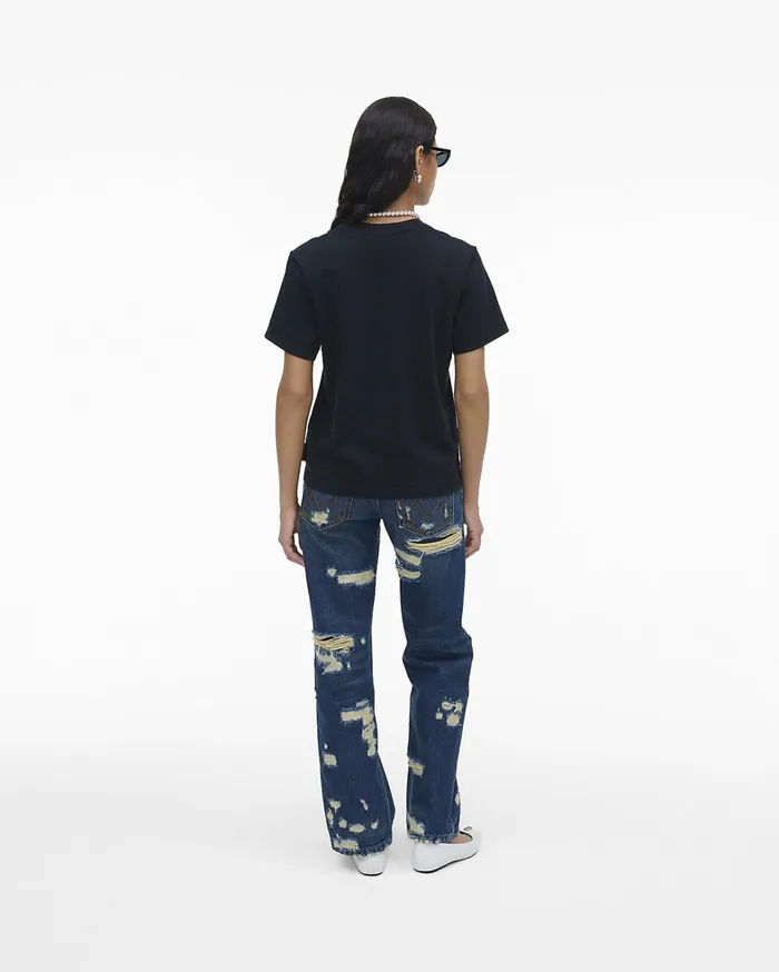 Marc Jacobs Tops Women The Logo Baby Tee Black